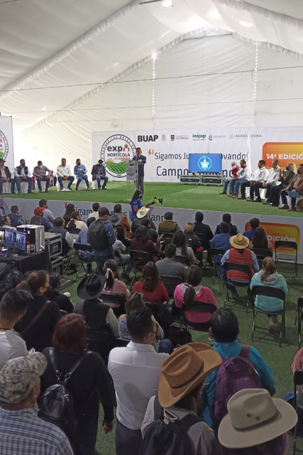 Inicia en Los Reyes de Juárez la Expo Hortícola Puebla BUAP 2022 con